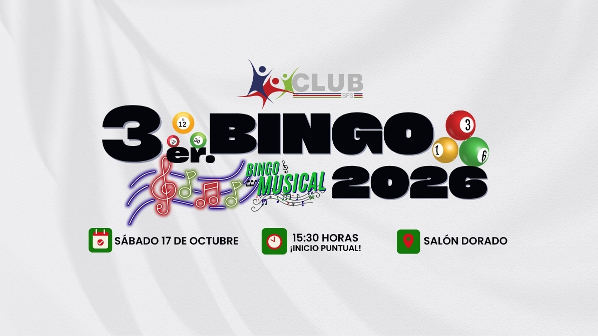 ¡VUELVE EL BINGO AL CLUB! 🎉🎶