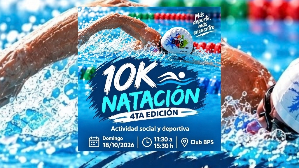 🏊♂️ ¡Llega la 4ta Edición de los 10K de Natación en Club BPS! 🌊