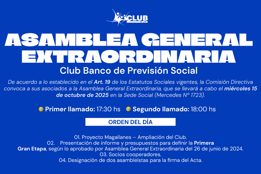 Asamblea General Extraordinaria